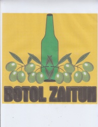 Trademark BOTOL ZAITUN + Lukisan