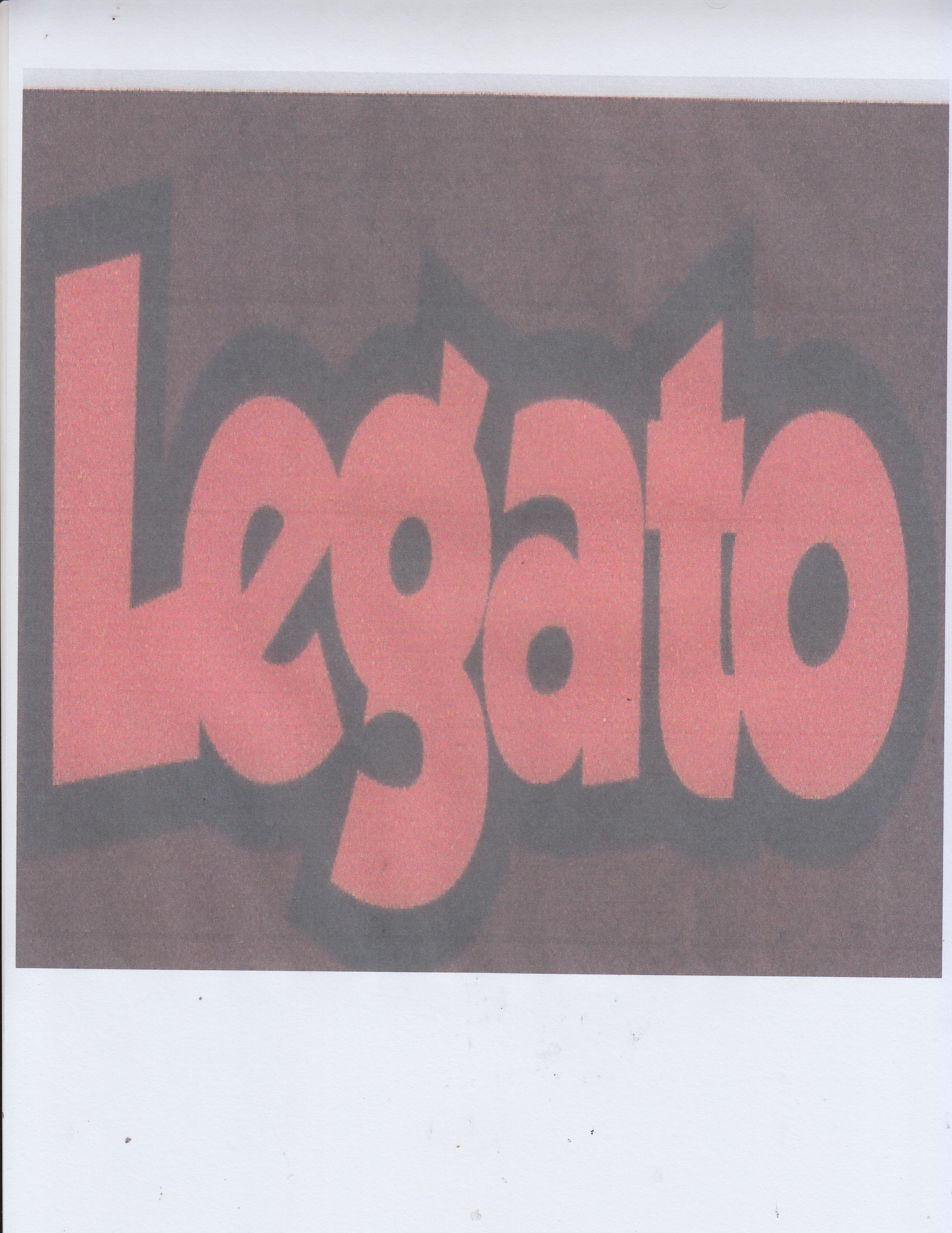 Trademark LEGATO