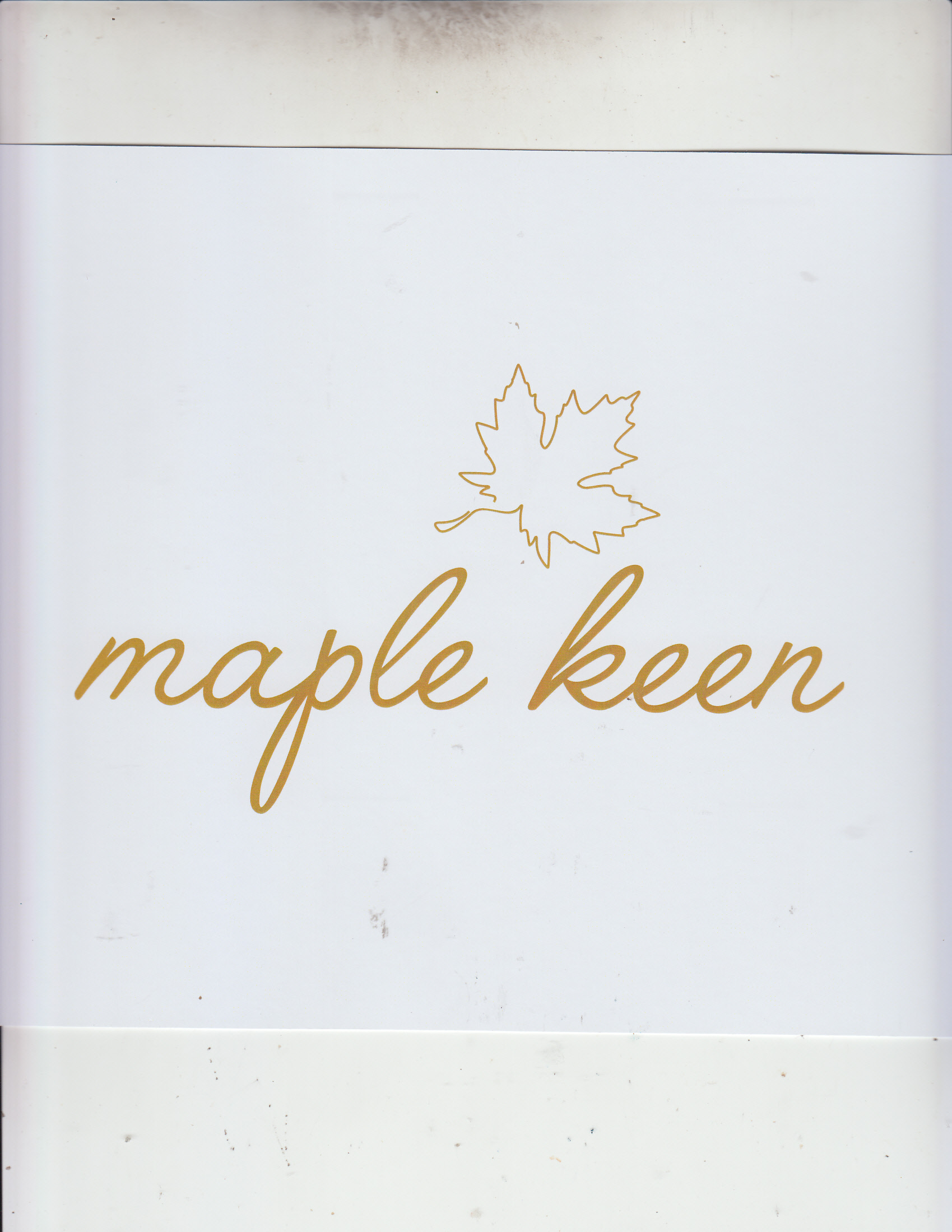 Trademark MAPLE KEEN + Lukisan