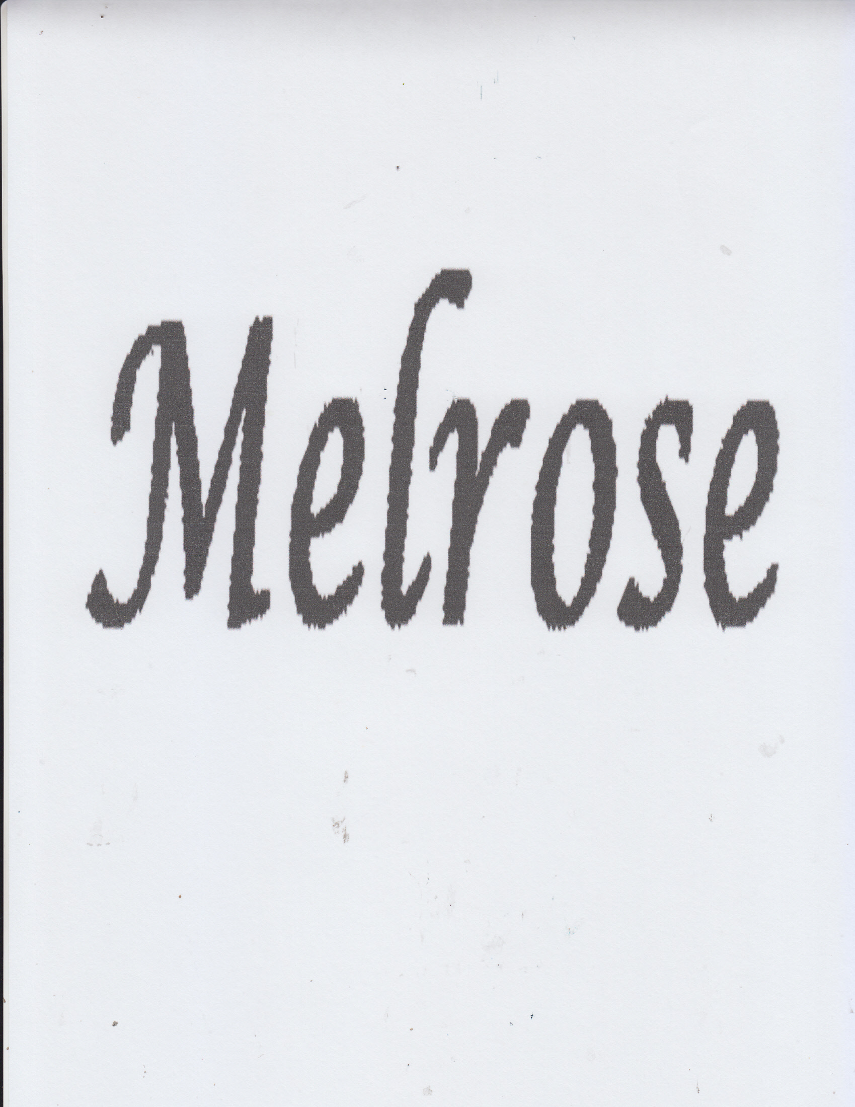 Trademark MELROSE