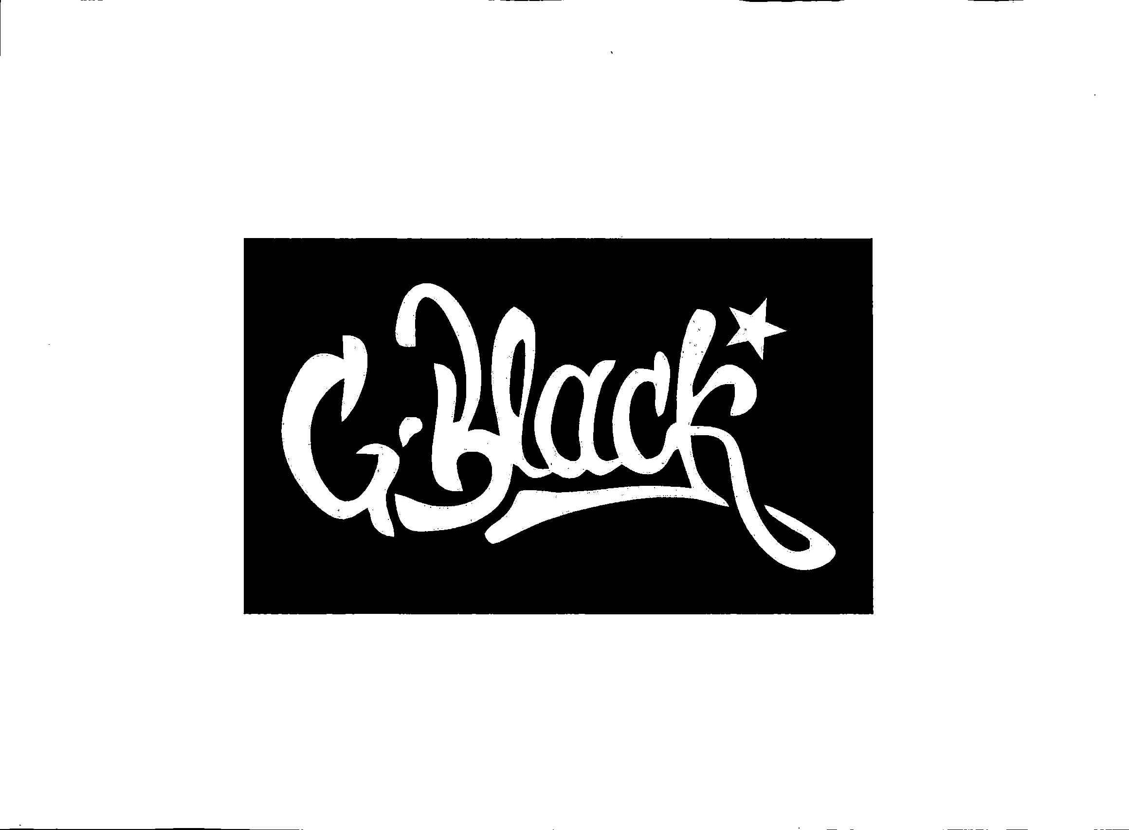 Trademark G-BLACK