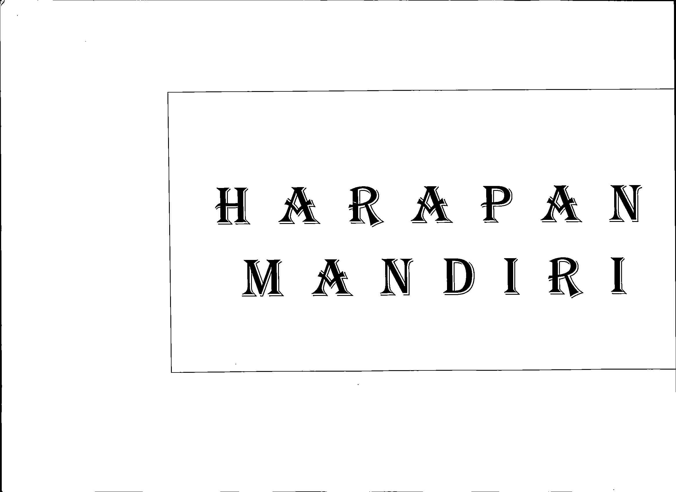 Trademark HARAPAN MANDIRI