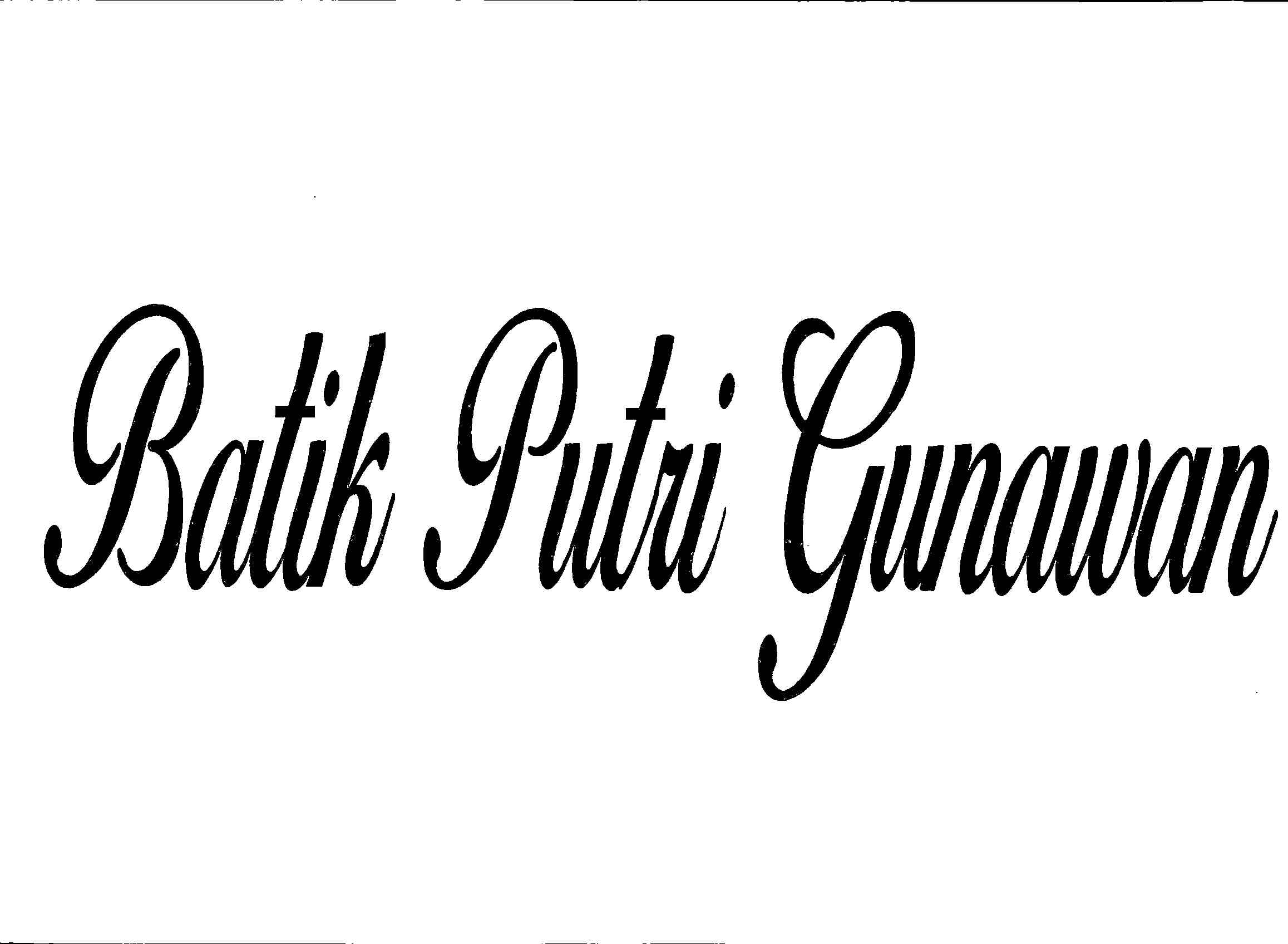 Trademark BATIK PUTRI GUNAWAN