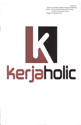 Trademark KERJAHOLIC