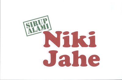 Trademark SIRUP ALAMI NIKI JAHE