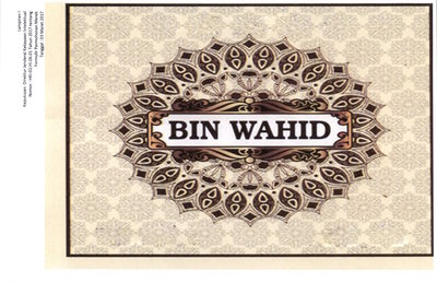 Trademark BIN WAHID