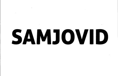 Trademark SAMJOVID