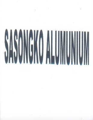 Trademark SASONGKO ALUMINIUM