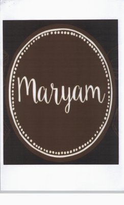 Trademark MARYAM