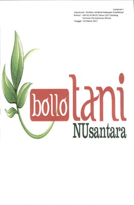 Trademark BOLLO TANI NUSANTARA