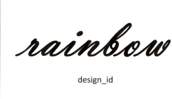 Trademark RAINBOW DESIGN_ID