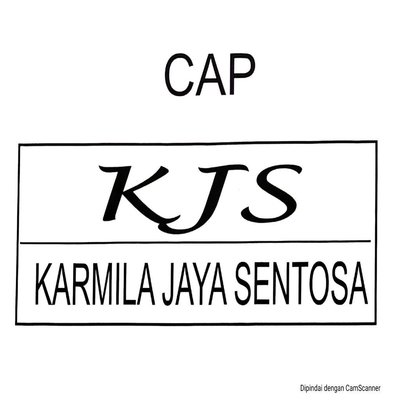 Trademark CAP KARMILA JAYA SENTOSA (KJS)