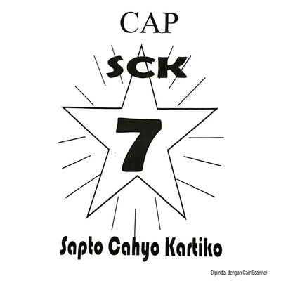 Trademark CAP SAPTO CAHYO KARTIKO (SCK)