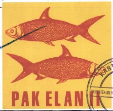 Trademark PAK ELAN II + LUKISAN IKAN