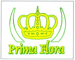 Trademark PRIMA FLORA + Lukisan mahkota