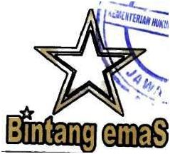 Trademark BINTANG EMAS + LOGO