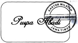 Trademark PUSPA ABADI