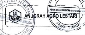 Trademark ANUGRAH AGRO LESTARI