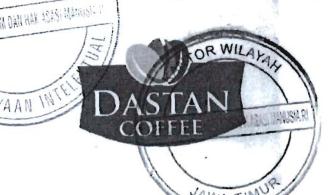 Trademark DASTAN COFFE