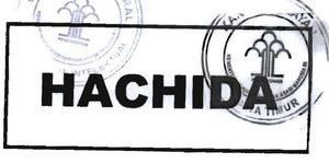 Trademark HACHIDA