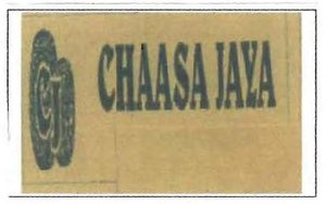 Trademark CHAASA JAYA + logo CJ