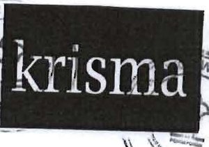 Trademark KRISMA