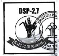 Trademark DSP 2,7 Sapi Padi Kuning