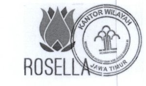 Trademark ROSELLA + lukisan