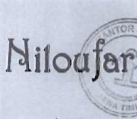 Trademark NILOUFAR