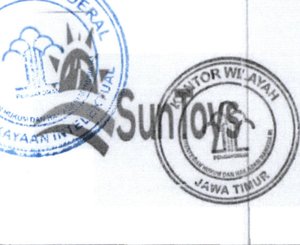 Trademark SUNTOYS + LOGO