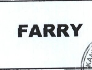 Trademark FARRY