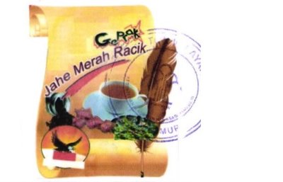 Trademark JAHE MERAH RACIK GEPRAK