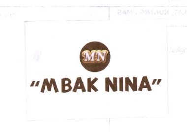 Trademark MBAK NINA + LOGO MN