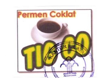 Trademark TIG CO PERMEN COKLAT