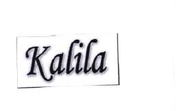 Trademark KALILA