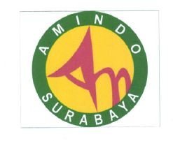 Trademark LOGO AM + AMINDO SURABAYA