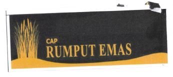 Trademark CAP RUMPUT EMAS + LUKISAN