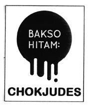 Trademark BAKSO HITAM: CHOKJUDES + LUKISAN