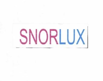 Trademark SNORLUX