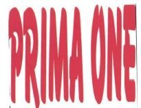 Trademark PRIMA ONE