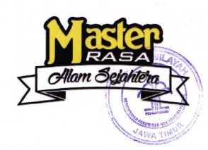 Trademark MASTER RASA ALAM SEJAHTERA