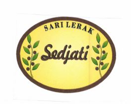 Trademark SARILERAK Sedjati + LOGO