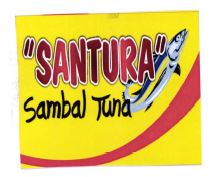 Trademark SANTURA SAMBAL TUNA + LOGO