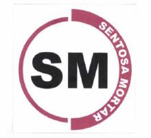 Trademark SENTOSA MORTAR SM + LOGO