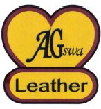Trademark AGSWA LEATHER + LOGO