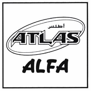 Trademark ATLAS ALFA + HURUF ARAB