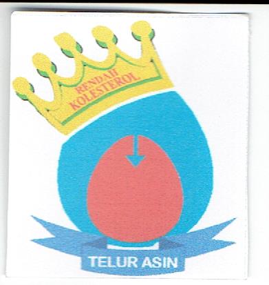 Trademark TELUR ASIN RENDAH KOLESTEROL + LOGO