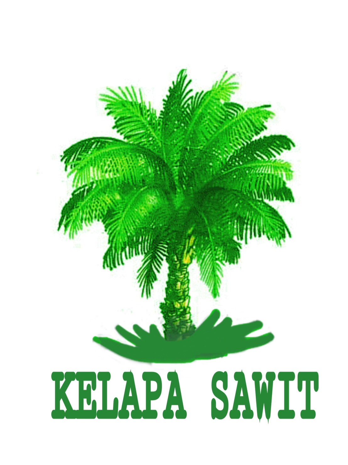 Lukisan Pokok Kelapa  Sawit  Desainrumahkeren com