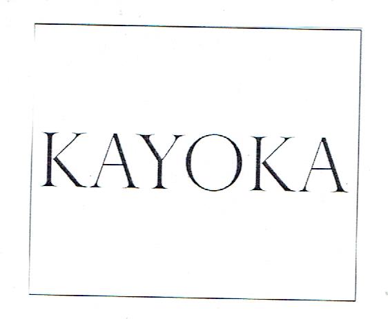 Trademark KAYOKA