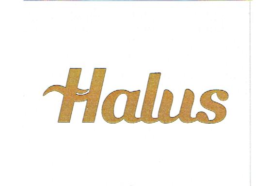 Trademark HALUS